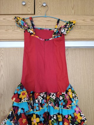 Traje flamenca.