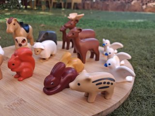 Figuras Animales Bosque y Granja Duplo Playmobil