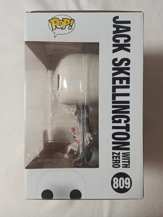 Funko Pop! Jack Skellington con Zero 809 Disney