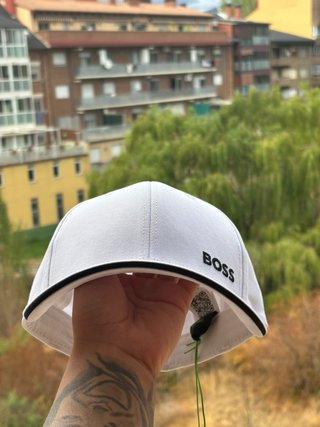 Gorra boss blaca