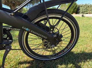Bicicleta Littium Ibiza plegable 250w