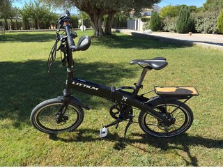 Bicicleta Littium Ibiza plegable 250w