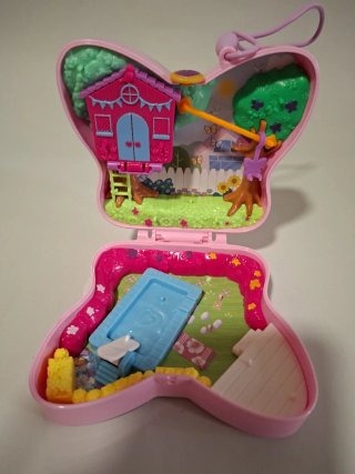 Set di gioco Polly Pocket a tema farfalla