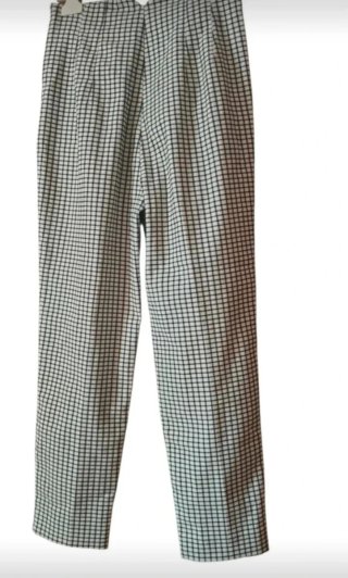 Pantaloni Zara fantasia a quadretti