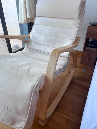 Sillón mecedora Songmics madera