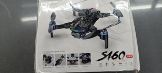 Dron Negro y Verde con Mando