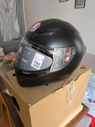 Casco Moto Integral AGV K1 S Matt Black XXL