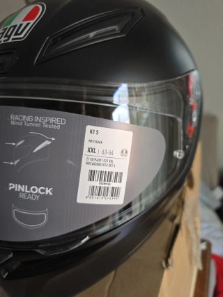 Casco Moto Integral AGV K1 S Matt Black XXL