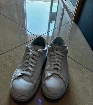 Scarpe Armani Exchange bianche taglia 42