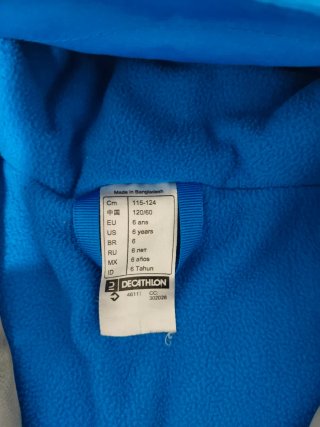 Chaqueta impermeable niño Wedze