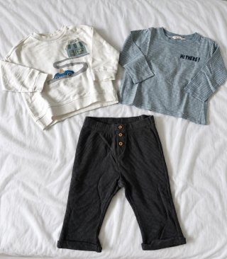 Conjunto bebé niño 3 piezas.
