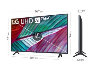 LG 43 4K UHD Smart TV 43UR78 Nueva