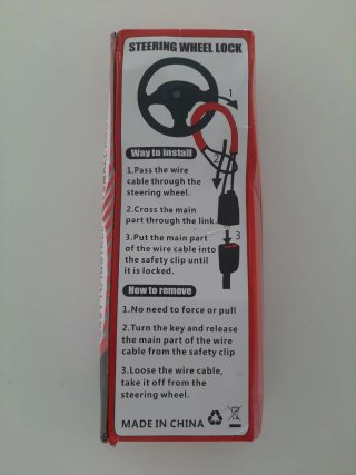 Candado Cable Bicicleta con 3 Llaves