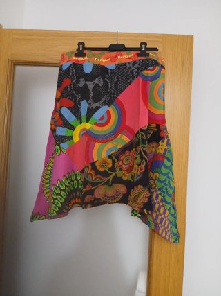 Falda Desigual Asimétrica