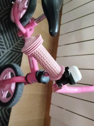 Bici equilibrio sin pedales infantil  rosa