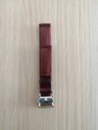 Correa de reloj de cuero marrón