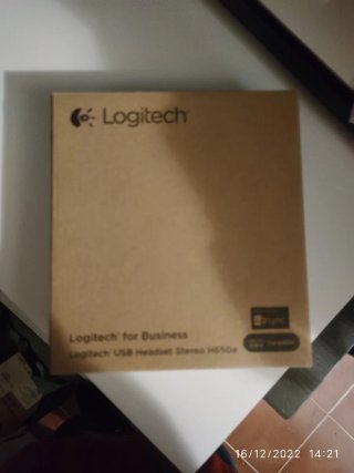 Logitech H650e USB Headset con Micrófono