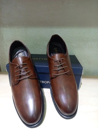 Scarpe uomo eleganti marrone taglia 42