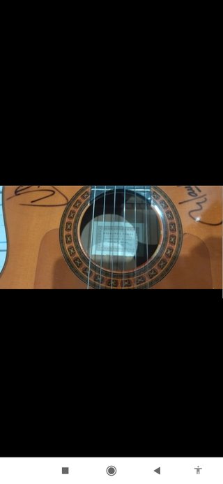 Guitarra Flamenca Hnos Conde Firmada Paco de Lucía