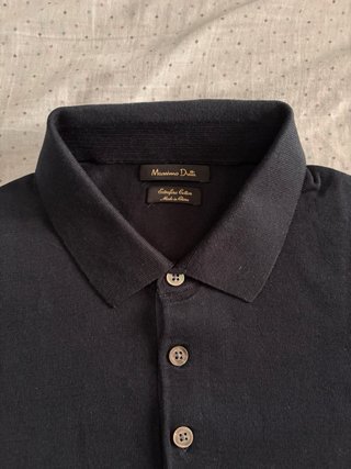 Polo Massimo Dutti Azul Marino