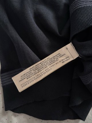 Polo Massimo Dutti Azul Marino