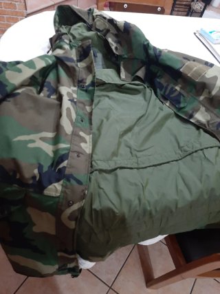 Parka Originale USA Mimetica