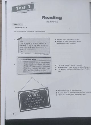 B1 PRELIMINARY FOR SCHOOLS PRACTICE TESTS STUDE...
