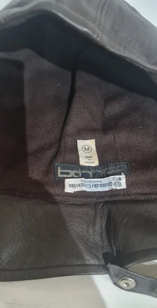 Gorro aviador piel marrón
