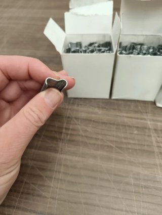 2400 Grapas Anillo QWORK para Jaulas