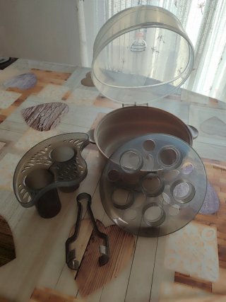 Esterilizador de biberones con accesorios
