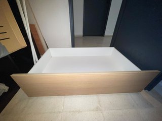 Cama IKEA MALM 140x200 + 4 Cajones