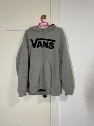 Sudadera Vans Gris con Cremallera