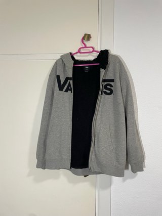 Sudadera Vans Gris con Cremallera