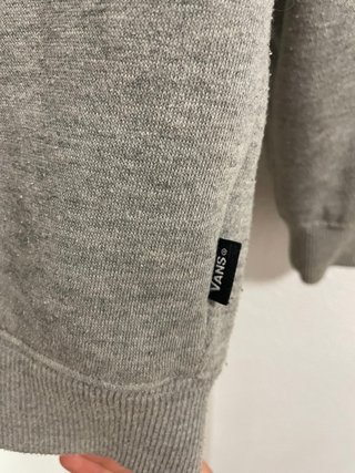 Sudadera Vans Gris con Cremallera