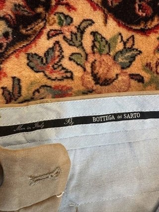 Pantaloni Chino Bottega del Sarto Taglia 52 Beige