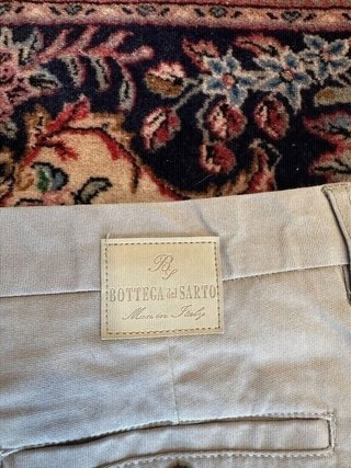 Pantaloni Chino Bottega del Sarto Taglia 52 Beige