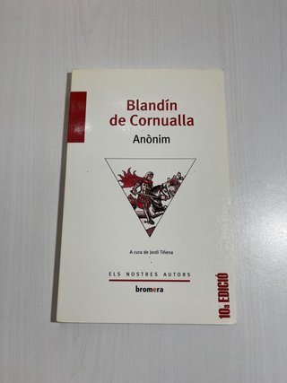 Blandín de Cornualla narració en vers del s. XIV
