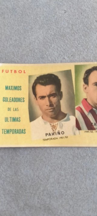 Cromos Fútbol Máximos Goleadores Años 50 batanga