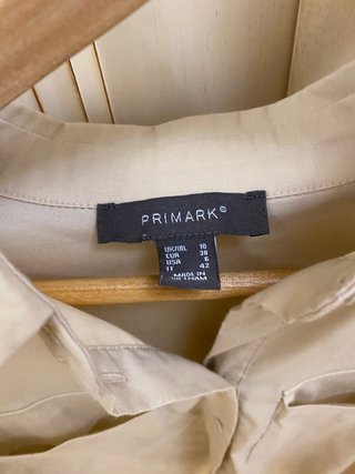 Camisa beige Primark