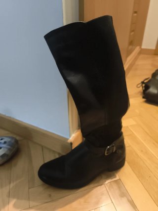 Botas altas mujer negras