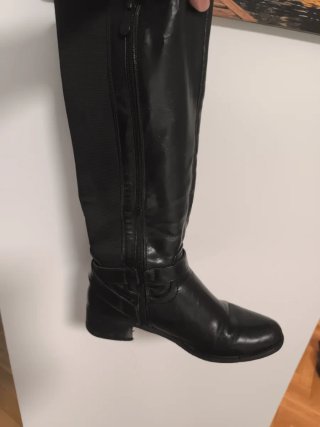 Botas altas mujer negras