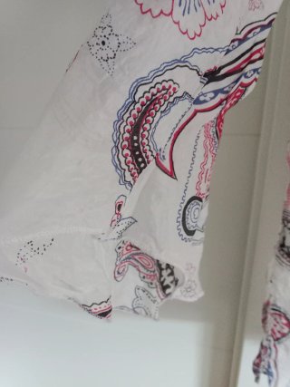 Casaca Blusón Seda India Multicolor TallaM