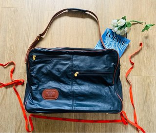 Maleta Loewe Piel Vintage