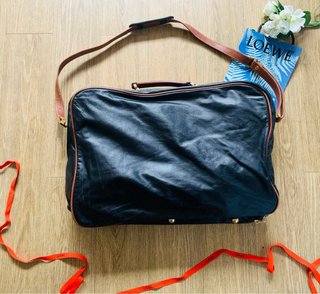 Maleta Loewe Piel Vintage