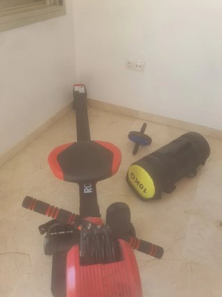 Máquina de remo y saco entrenamiento 10kg