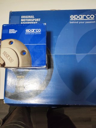 Volante Sparco D 33 cm con separador