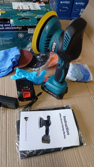 Pulidora Orbital 21V Inalámbrica