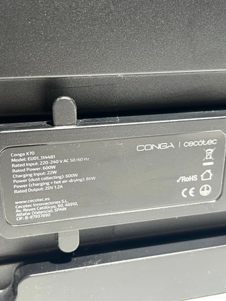 Cecotec Robot Aspirador y Friegasuelos IA