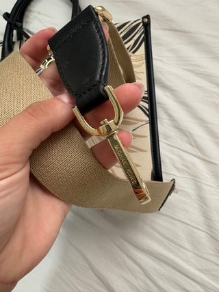 Borsa Michael Kors con stampa a foglia