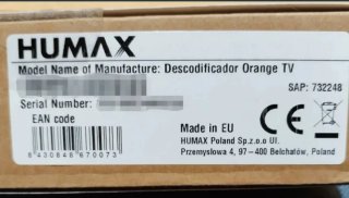 Decodificador Orange TV Android TV 4K UHD